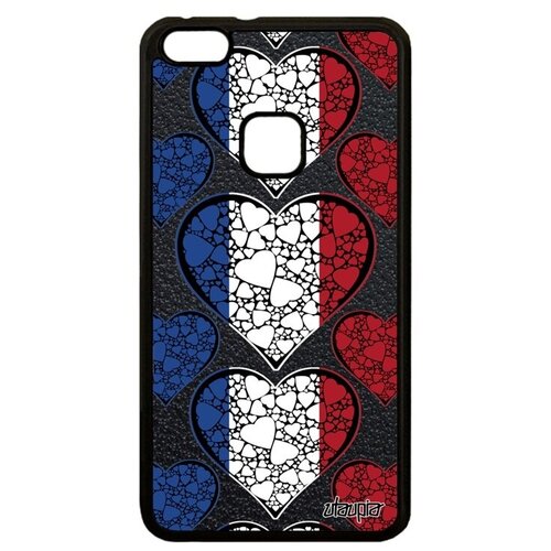 фото Простой чехол для смартфона // huawei p10 lite // "флаг голландии с сердцем" страна государственный, utaupia, цветной