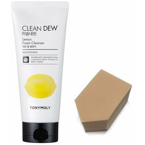 Пенка для умывания Tony Moly Clean Dew Lemon Foam Cleanser с экстрактом лимона, 180 мл