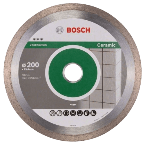 фото Диск алмазный bosch 200x25,4 мм bf ceramic