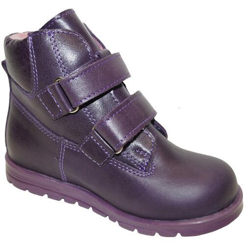 Ботинки Тотта демисезонные для девочки р.25 Тотто фиолетового цвета