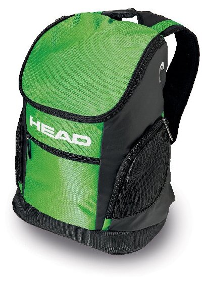 Рюкзак HEAD TRAINING 33л, Цвет - зеленый; Материал - Полиэстер 100%