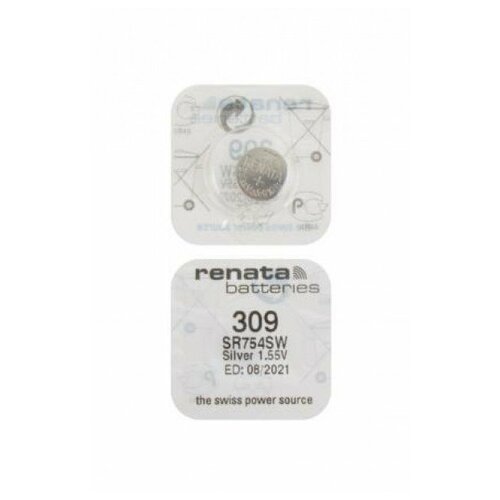 Элемент питания RENATA SR754SW 309 (0%Hg)