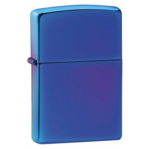 Зажигалка Zippo Classic с покрытием High Polish Indigo, 29899 бензиновая