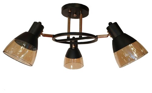Люстра потолочная, светильник подвесной в современном стиле на спотах JUPITER LIGHTING, Е27, N10-4770/3, 3х60 Вт