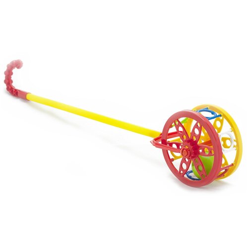 фото Игрушки для малышей/ каталка "колесо" karolina toys