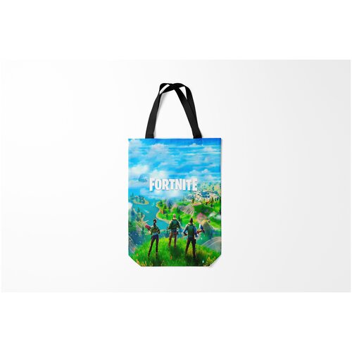 фото Сумка-шоппер / 31х42 см / геймерам / fortnite burnettie