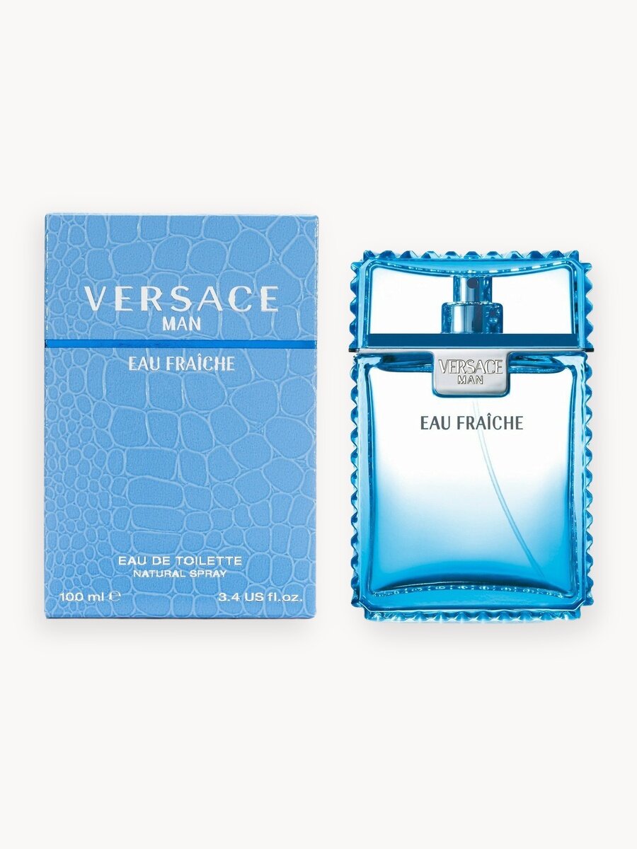 Туалетная вода Versace Man Eau Fraiche, аромат для мужчин,100 мл (ref.53)