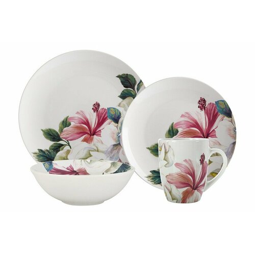 Обеденный набор Магнолия, 8 персон, 32 предмета (Casa Domani)