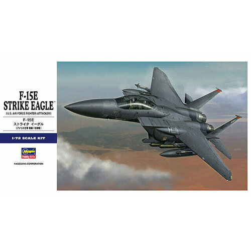 Hasegawa E-39 Американский истребитель F-15E Strike Eagle (1:72) Модель для сборки hasegawa сборная модель американского всепогодого истребителя f 15c eagle u s air force e13 1 72 00543