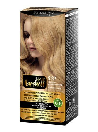 Белита-М Hair Happiness Крем-краска для волос аммиачная 9.32