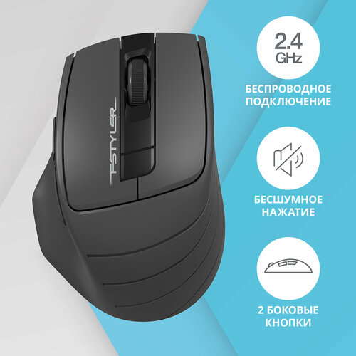 Мышь A4Tech Fstyler FG30S серый 170000₽