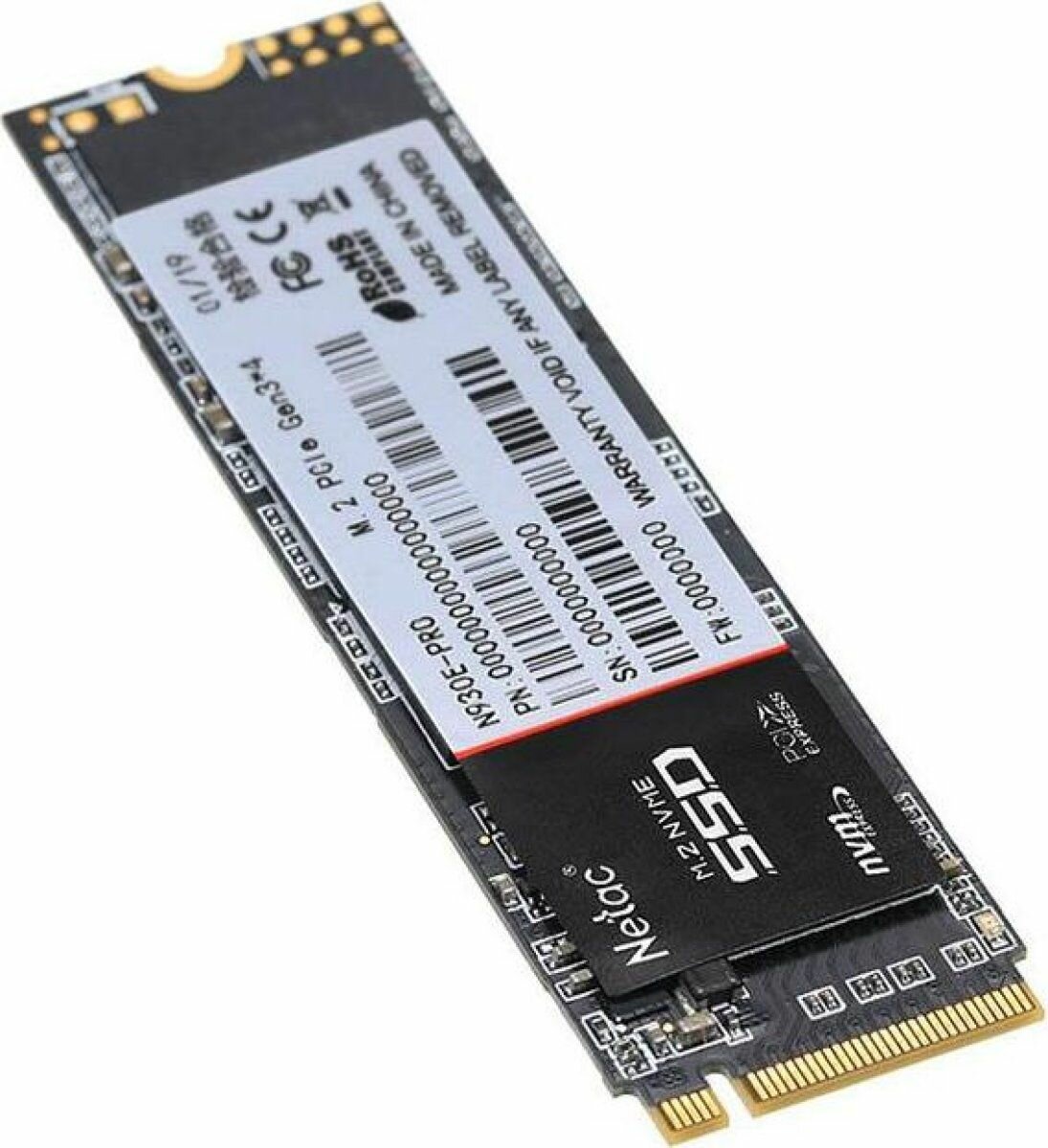 SSD накопитель Netac M.2 N930E Pro 256 Гб PCIe NT01N930E-256G-E4X