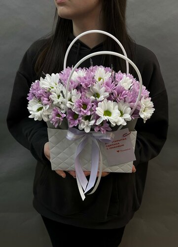 Изображение товара Сумочка С ромашками от "Story-flowers"