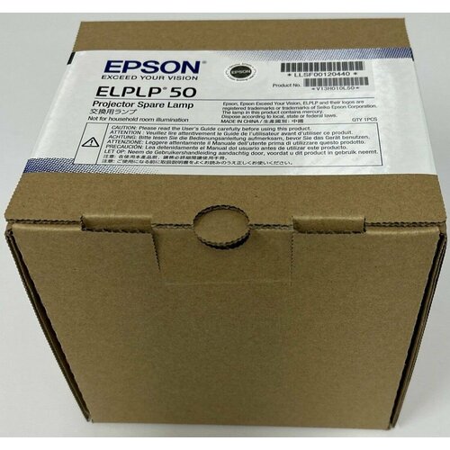 Epson ELPLP50 / V13H010L50 (OM) оригинальная лампа в оригинальном модуле epson elplp61 v13h010l61 om оригинальная лампа в оригинальном модуле