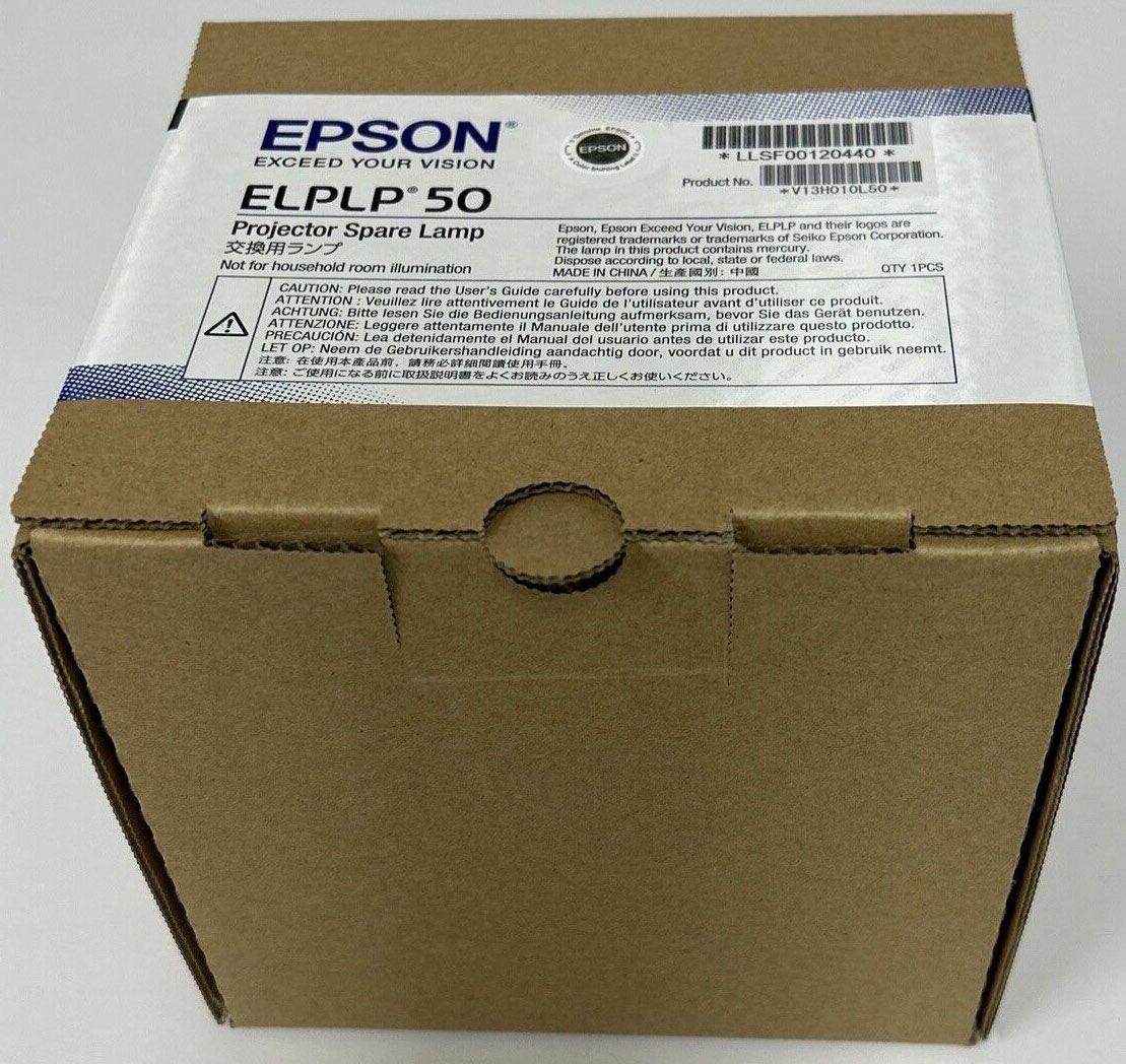 Epson ELPLP50 / V13H010L50 (OM) оригинальная лампа в оригинальном модуле