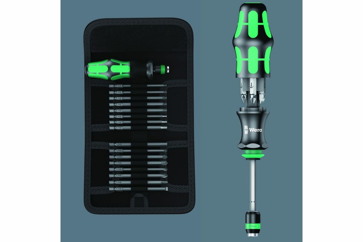 WERA набор БИТ (шт) KRAFTFORM KOMPAKT 62, 33TLG WE-059297 — фото 1