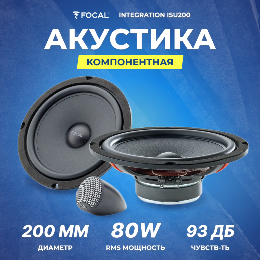 Автоакустика Focal Integration ISU 200 - фото №2