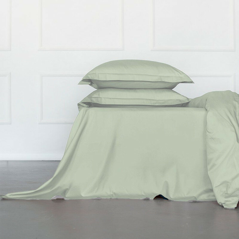 фото Простыня BELLEHOME "Стефания Azure", евро, 250х245 см, 100 % хлопок, сатин премиум