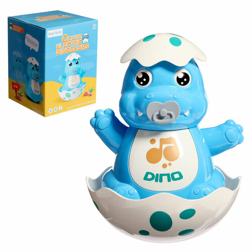 Неваляшка Малыш-динозавр цвета микс 1320₽