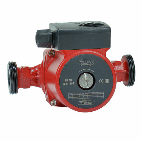 Циркуляционный насос AquamotoR AR CR 25/6-180 red (93 Вт) циркуляционный насос aquamotor ar cr 25 6 180 red