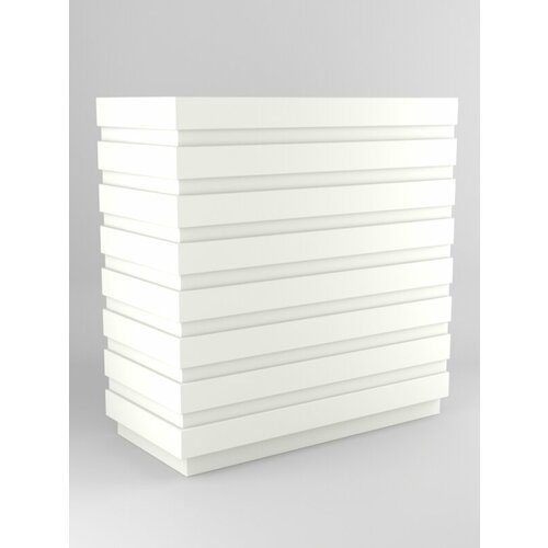 Модуль кофе С собой 1 правосторонний Белый 120 x 55 x 125 см 21658₽