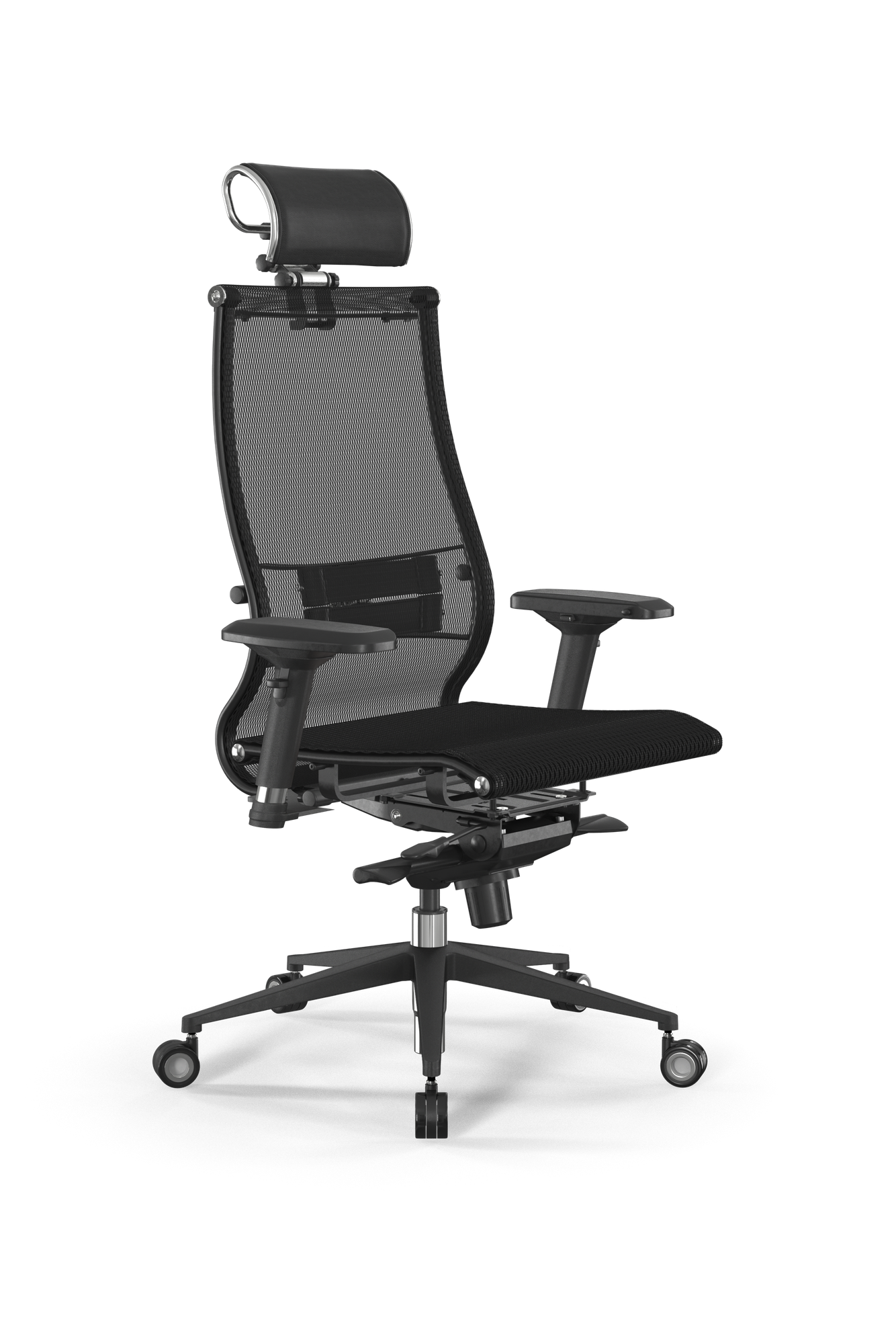 Кресло офисное Samurai Metta L29DTs Kb00 Nb00 D04PH2cLM06B11G21W04/компьютерное кресло/ цвет чёрный