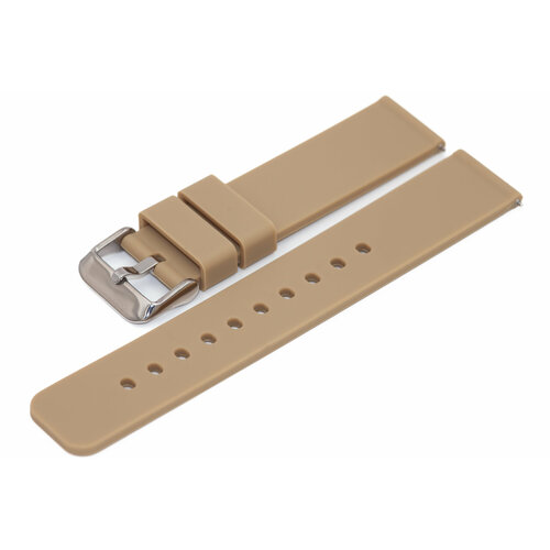 Ремешок , фактура матовая, размер 20, бежевый