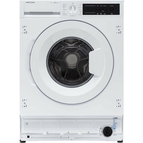Стиральная машина Krona Zimmer 1200 7K класс A загрузка до 7кг отжим1200обмин белый 4704400₽