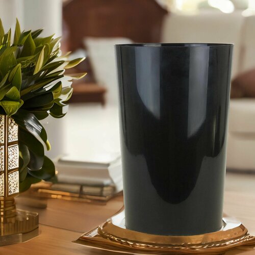 Вазон кашпо пластиковое высокое 23 см 720₽