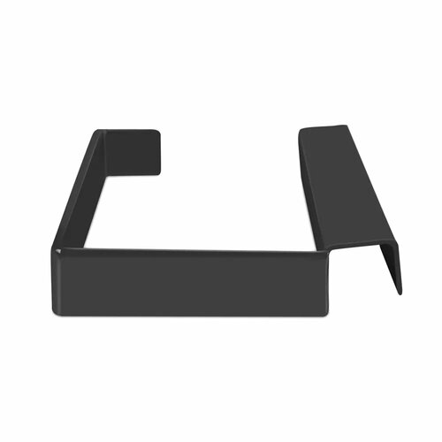 Держатель бумажного полотенца Delinia ID 25.4x1.8x8.7 см сталь цвет чёрный