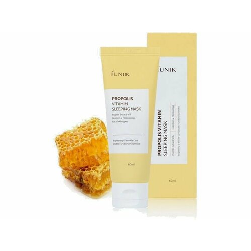 Витаминная ночная маска iUNIK Propolis Vitamin Sleeping Mask 6955₽