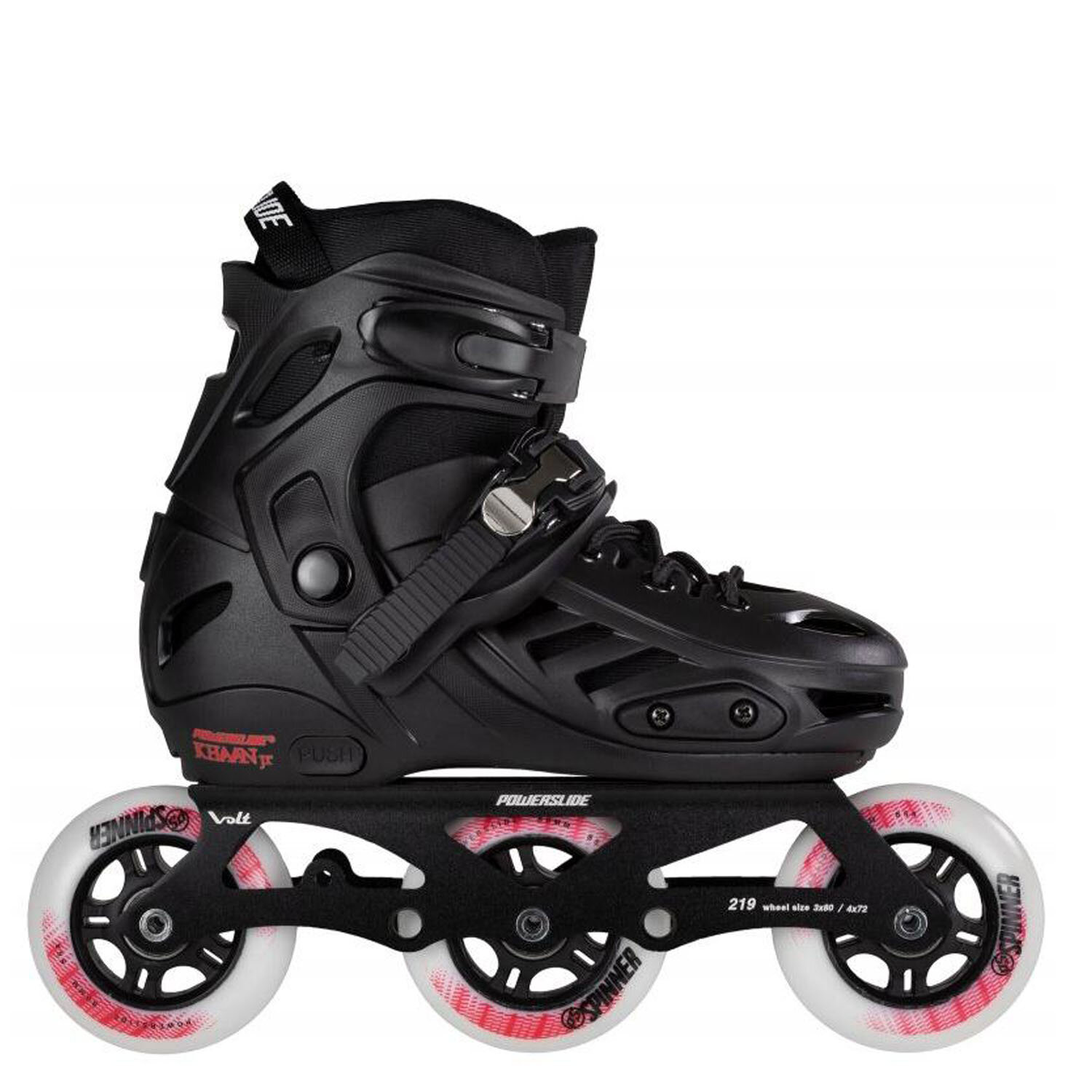 Роликовые коньки Powerslide Khaan Junior Pro Black (EUR:39-42)