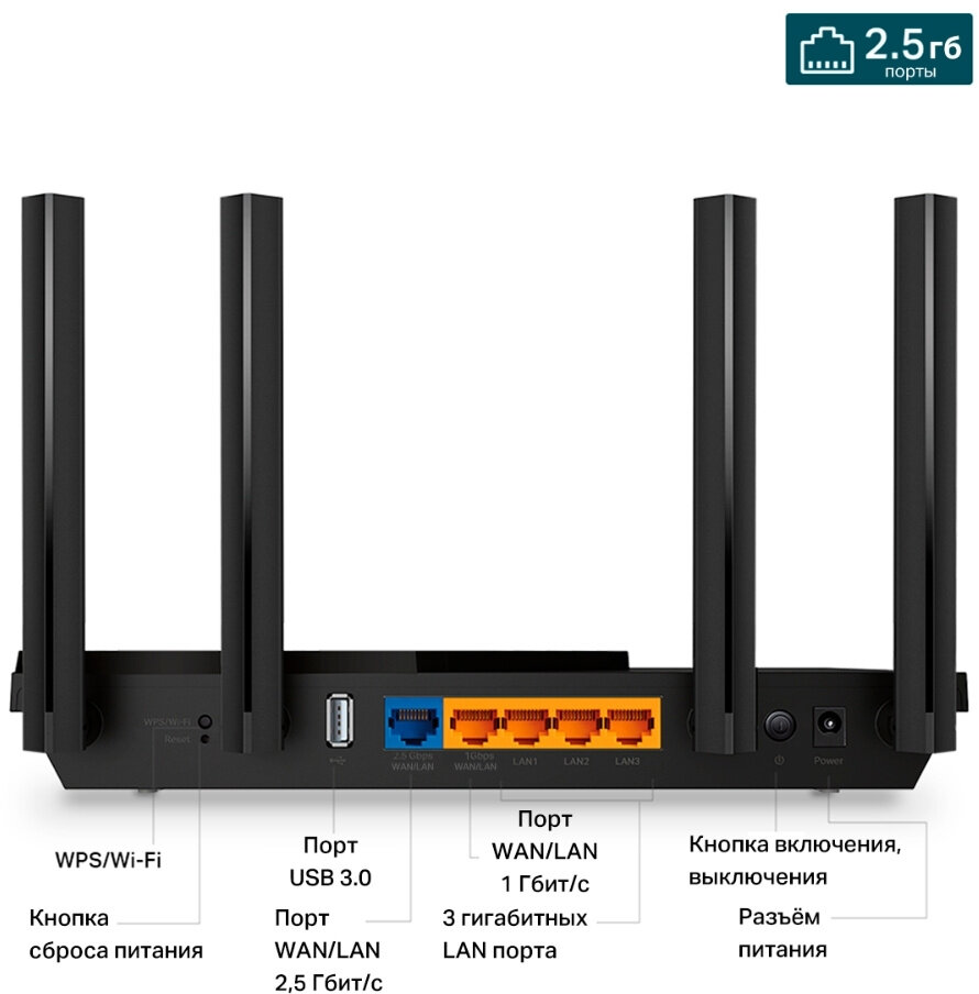 TP-Link ARCHER AX55 PRO Маршрутизатор (роутер)