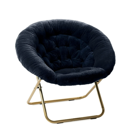 Кресло складное Стул складной круглый Кресло туристическое Стул для кемпинга Кресло мягкое для пикника синий 5990₽