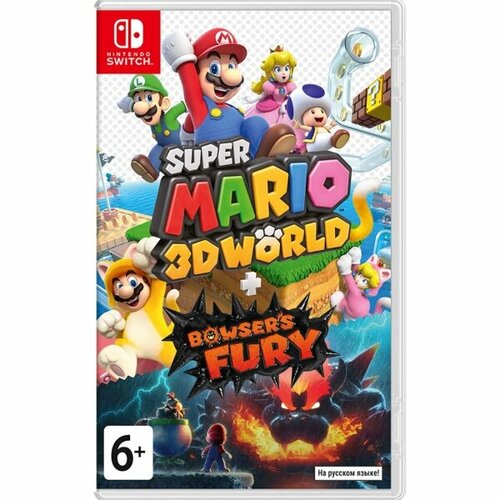 Игра Super Mario 3D World Bowsers Fury Стандартное издание для Nintendo Switch 6790₽