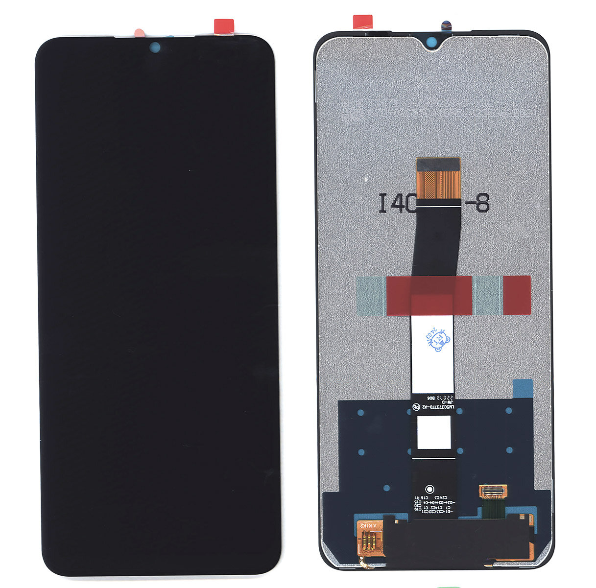 Дисплей для Xiaomi Redmi 10C Poco C40 сборе с тачскрином черный