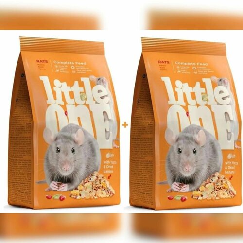 Little One Корм для крыс, 2шт х 900гр