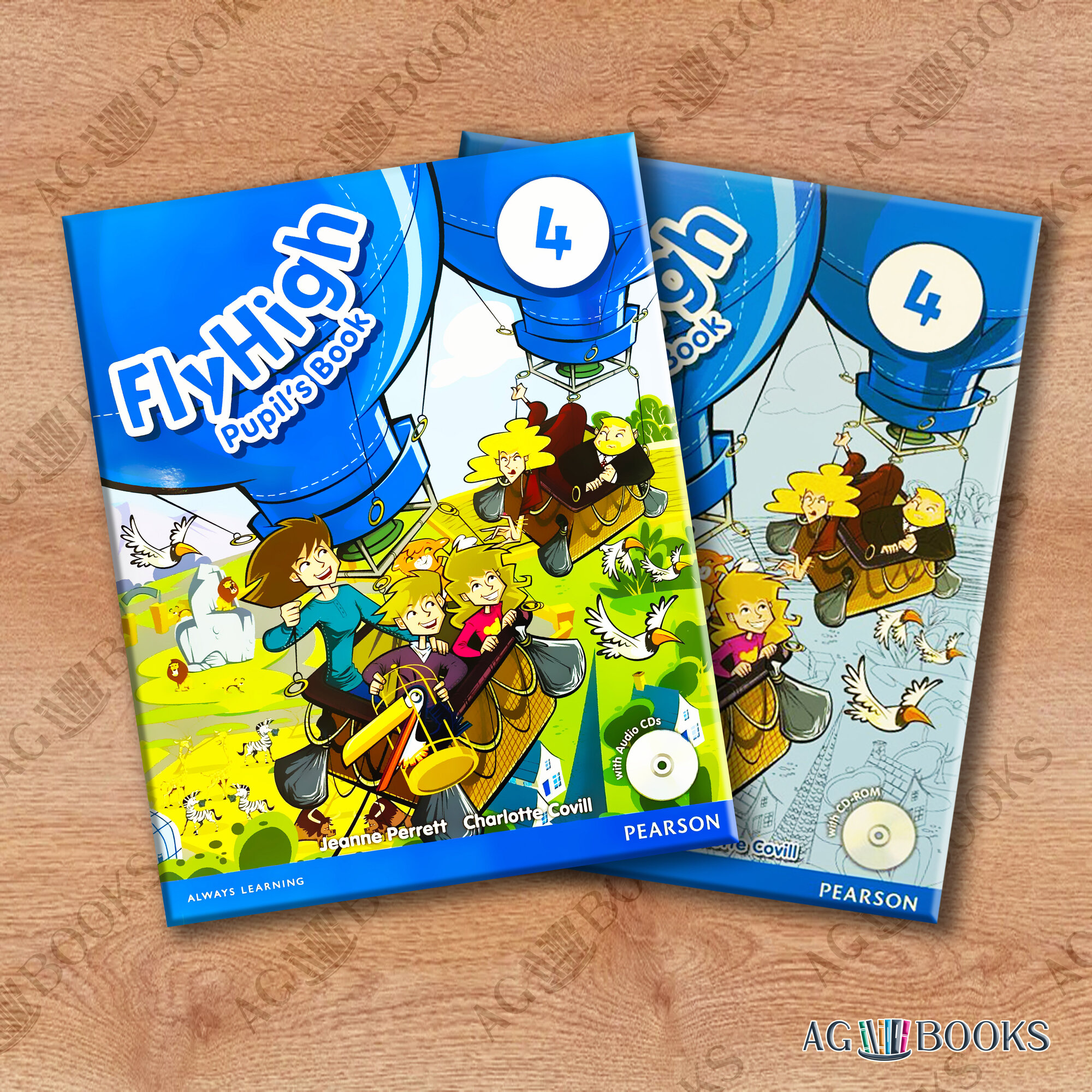 FlyHigh 4 (Комплект) Pupil's Book + 2CD +...