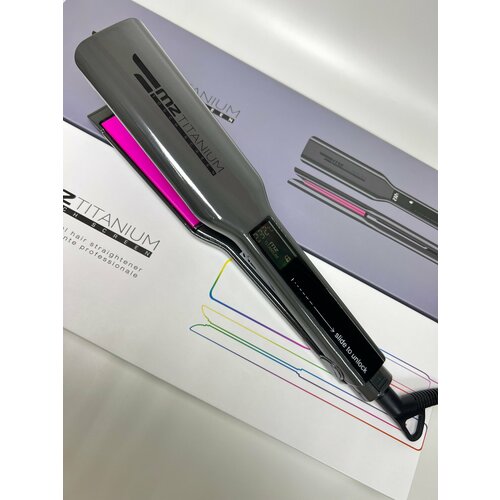 Утюжок MZ Titanium титановые плавающие пластины космос глянец 511200₽