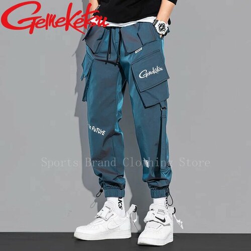 Мужские свободные брюки pdmcms style Leisure, L, Мужской