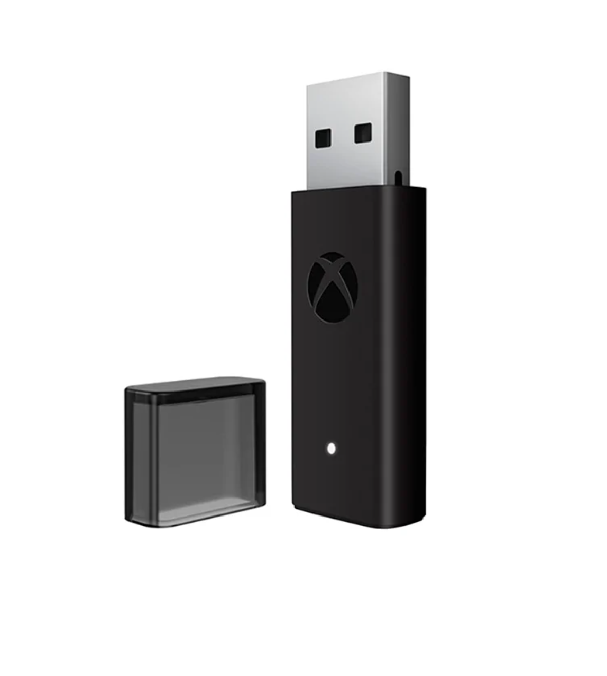 Microsoft Беспроводной адаптер геймпада Xbox для Windows 10, черный, 1 шт.