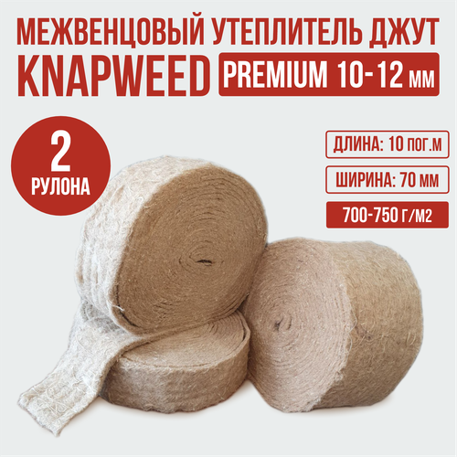 фото Джут 10-12 мм 70 мм 10 пог. м / 2 шт knapweed