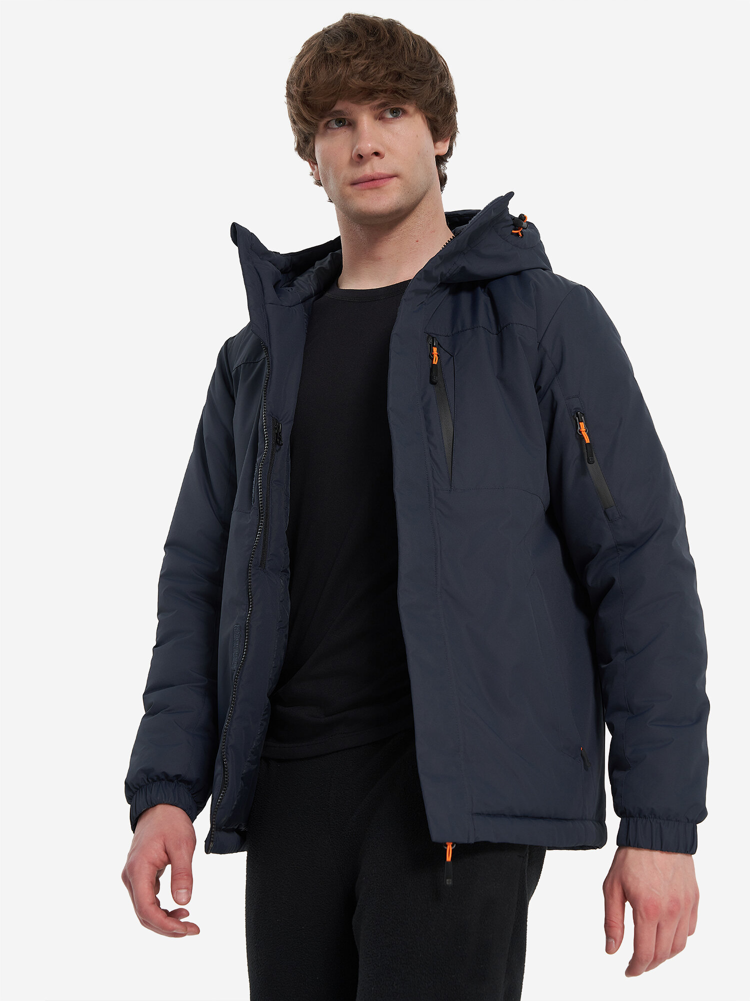 Куртка спортивная De Mount De Mount Men's Padded Jacket размер 52 темно-синий