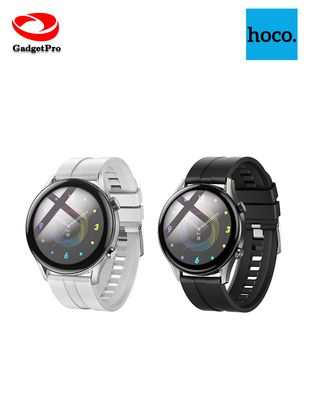 Смарт-часы Hoco Y7 Pro: стильные умные часы с сенсорным экраном и мониторингом здоровья