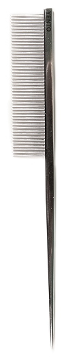 YENTO Needle Comb расческа со спицей 18,5 см, с зубцами 2 см, частота 2 мм . - фотография № 2