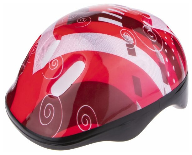 Шлем защитный пенопласт красный