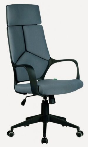 Изображение товара Кресло руководителя Riva Chair RCH 8989 Чёрный пластик/Серая ткань (60)