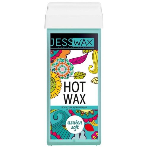 Воск для депиляции в картридже JessWax Азулен, 100 мл JessWax 2224545 .