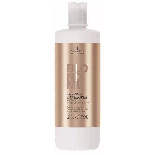 Schwarzkopf Professional Окислитель Premium Developer Oil Formula 2 %, 1000 мл, 1000 г