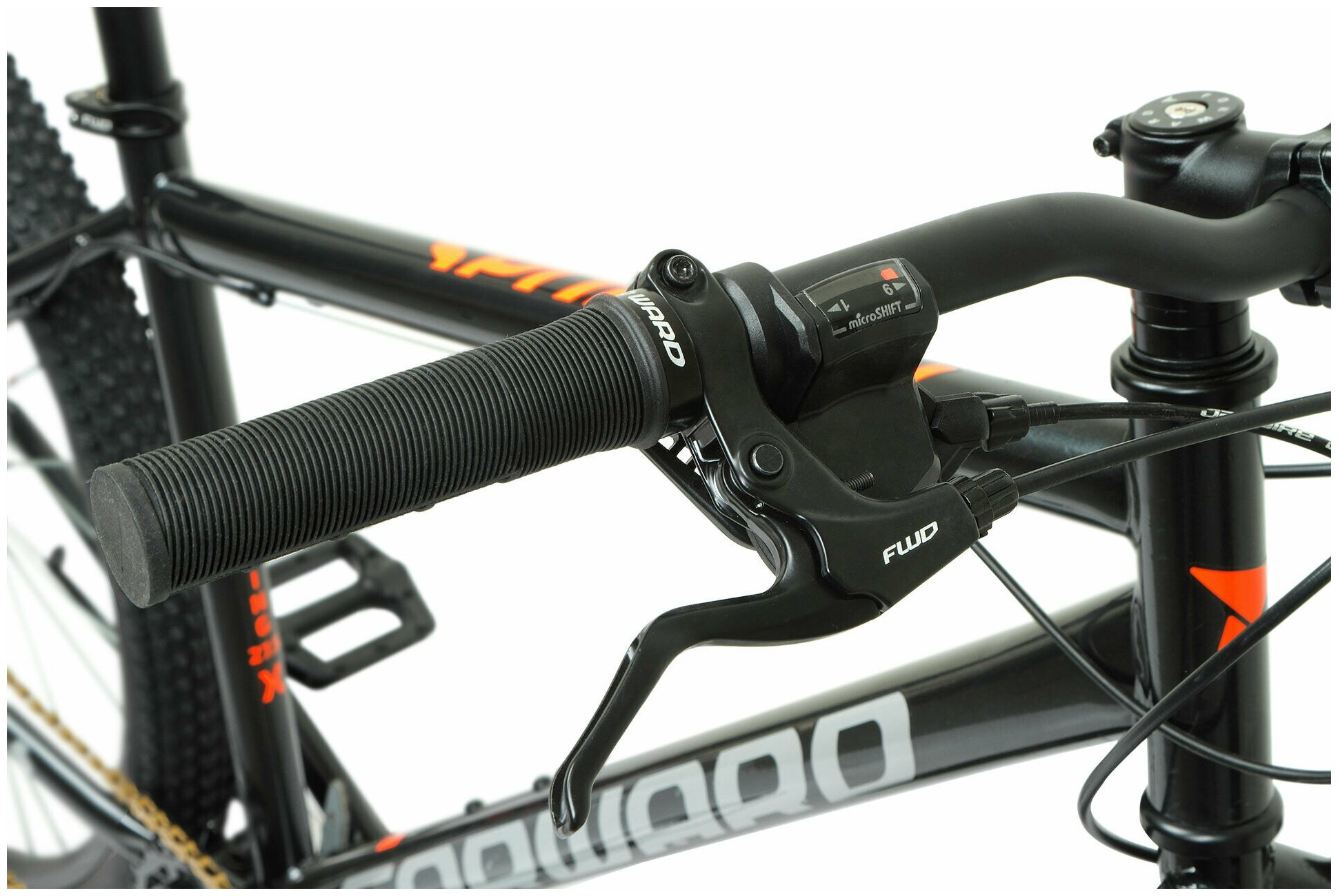 Горные (кросс-кантри) велосипеды Forward Горный велосипед FORWARD SPORTING 27,5 X 2020-2021, 17" черный/оранжевый